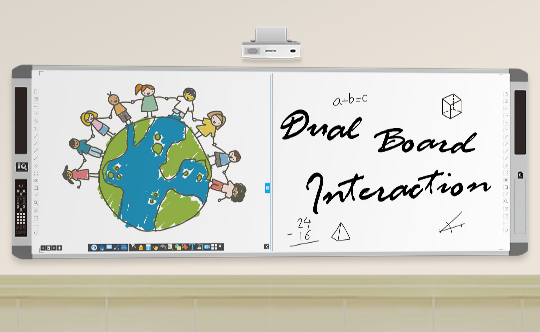 Pachet interactiv IQboard Evolution AiO UST 150" Future Teaching tabla interactiva